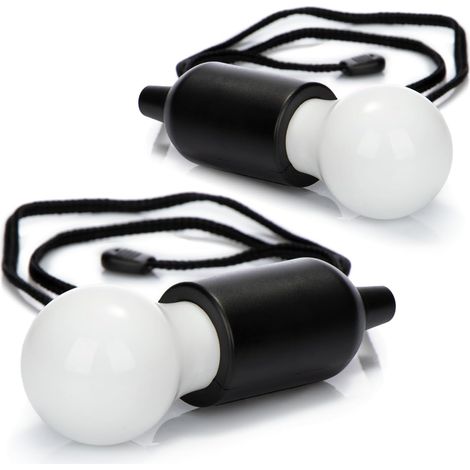 2x LED lampe pendante avec interrupteur - lampe pendante - ampoule à piles avec interrupteur à câble (02 pièces - cordon - noir)