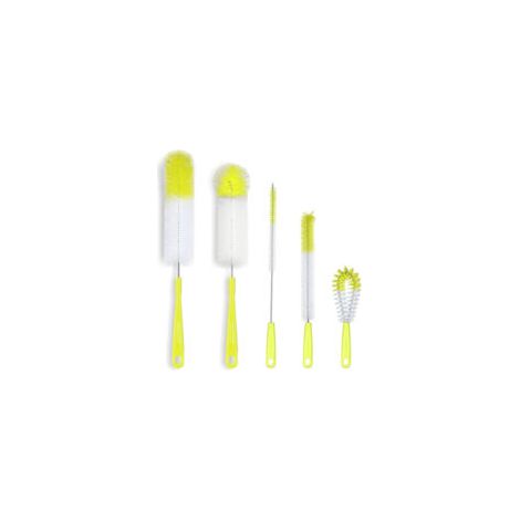 Goupillon et brosse de nettoyage - 1 ensemble, flexible pour canettes bière tasses thé café - Multicolore (1/3)