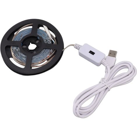 LED-Pflanzenlampe, Vollspektrum, 3 Meter, dimmbar, induktiver Lichtstreifen für Zimmerpflanzen, 5 V, nicht wasserdicht (1/5)