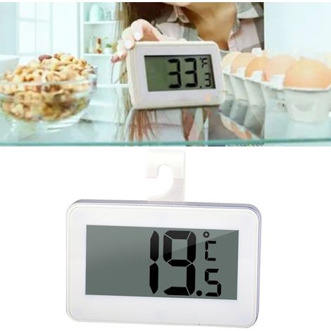 Thermomètre numérique pour congélateur et réfrigérateur domestique, compact et précis (1/5)