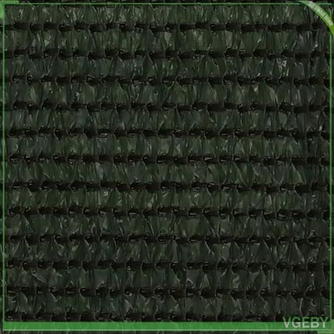 Écran de balcon - FAFEICY - 75x500 cm - Vert foncé - PEHD 160 g/m² - Œillets aluminium (1/4)