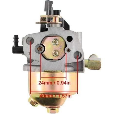 Carburateur 951-12705 pour Troy-Bilt Storm 2410 2620 2100 souffleuse à Neige, pour MTD 270-QU 952Z265-SUA ZS365-SUA Moteur, remplace pour HUAYI 165S 165SA pour Stens 520-862 carburateur (1/3)