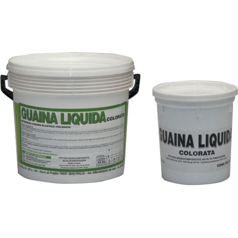 1 kg guaina liquida resinosa grigia mastice pittura liquido resina superfici