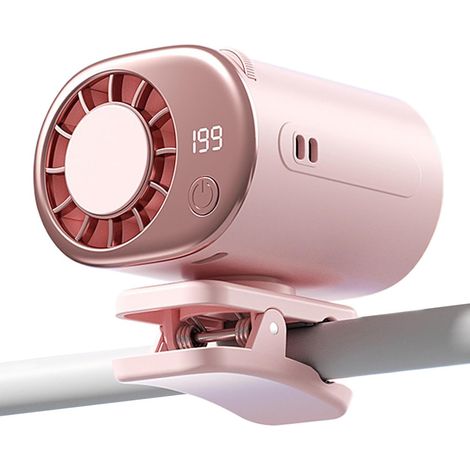 Ventilateur de Table Pince Fixation Rechargeable (1/5)