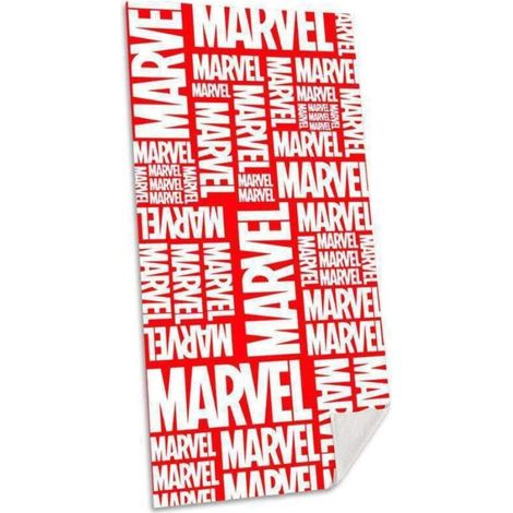Trade Shop - MARVEL AVENGERS ROTES STRANDTUCH AUS BAUMWOLLE, KINDER-POOL-STRANDTUCH - (1/2)