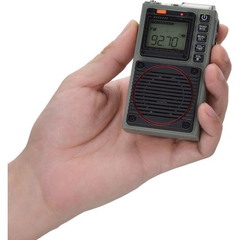 Radio AM FM haut-parleur stéréo Portable numérique lecteur Audio MP3