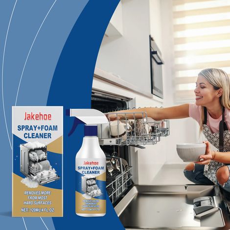 Schaumreiniger für die Spülmaschine, Multifunktionsreiniger für Küchenutensilien, entfernt Schmutz und Fett, schonender Reiniger – 120 ml -- DTEKGAZ (1/5)