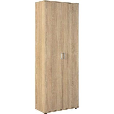 armadio 2 ante battenti rovere 70x34x189 cm (1/5)