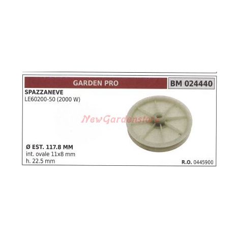Poulie pour chasse-neige LE60200-50 2000W GARDENPRO 024440