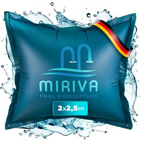 Coussin de piscine d'hiver, 2 m x 2,5 m, pour l'hivernage, couverture de piscine d'hiver, coussin d'air pour piscine, 2 m x 2,5 m (1/5)