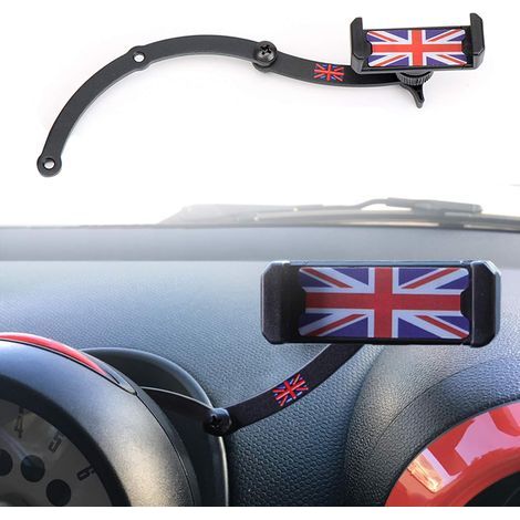 Supporto per cellulare pieghevole a 360° e invisibile per Mini Cooper R55 R56 R57 R60 R61 (Mini R) (1/5)