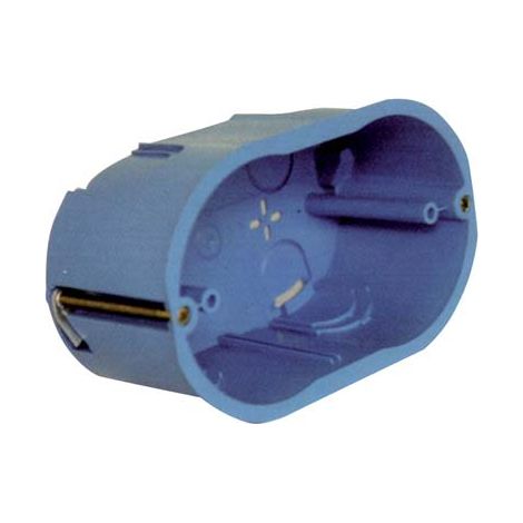 SCATOLA FRUTTI INCASSO CARTONGESSO MARLANVIL - PP BLU POSTI 3- 12 pezzi