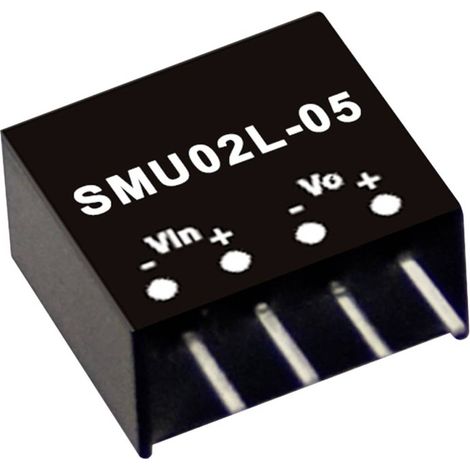 MW Mean Well SMU02N-15 Module convertisseur CC/CC 133 mA 2 W Nbr. de sorties: 1 x Contenu 1 pc(s) Q128252 (1/2)