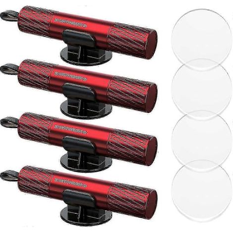 Lot de 4 marteaux d'urgence et coupe-ceinture de sécurité pour voiture - Édition Marteau de sécurité 0820 (1/5)