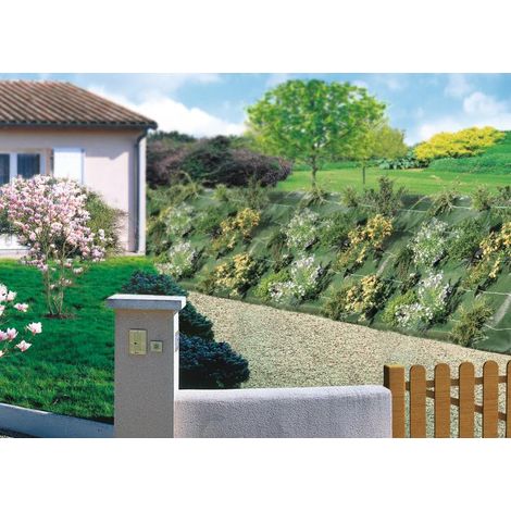 Nortene – Toile de paillage 3.25 x 20 mètres – PP tissé 100g/m2 – Perméable à l'air et à l'eau – Résistante aux passages et animaux