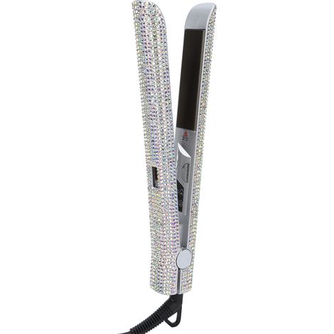 Lisseur à Cheveux 150W Diamant 2 en 1, Chauffage Rapide, Affichage LCD, Température Réglable, Prise EU 220V