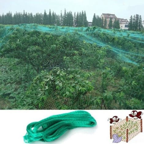Filet de Jardin, Vogelschutznetz 4M x 10M, Gartenschutznetz (Grün)