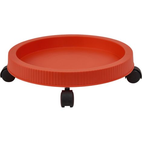 Plateau à roulettes pour pots de fleurs, soucoupe pour pots de fleurs en pot, pour l'intérieur et l'extérieur (1/5)