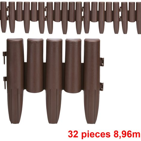 Beet / Lawn Edging in Palisade Look Different Sizes  8,96m (de)