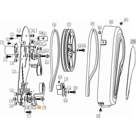 TENSOR DE CORREA EMAK ORIGINAL L66151133