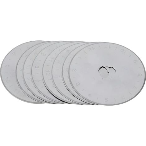 10 lames circulaires pour découpeuse rotative/à grande vitesse (1/5)