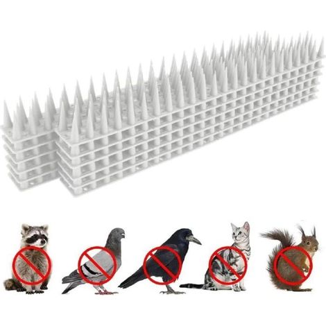 Pic Anti Pigeon pour Balcon Repulsif Pigeon Anti Chat Anti Oiseaux Effaroucheur Oiseaux Effaroucheur Pigeons Bird Tech Protectio (1/5)
