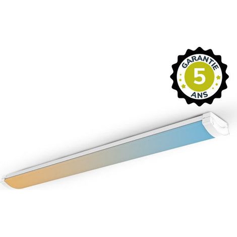 Linéaire LED salle de classe multi-puissance CCT - 1500 mm - Garantie 5 ans Miidex Lighting® (1/5)