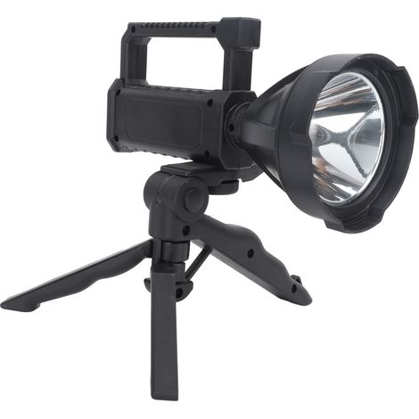 Lampe torche LED puissante, projecteur portable étanche rechargeable, phare de recherche pour camping randonnée en extérieur (1/5)