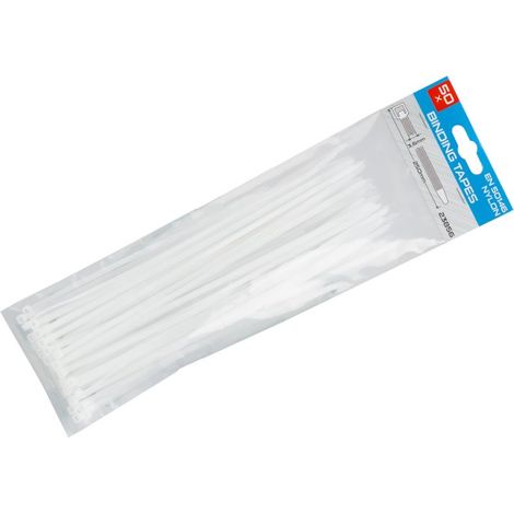 LEVIOR Nastri adesivi 250x3,6mm 50pz bianco 23856.01