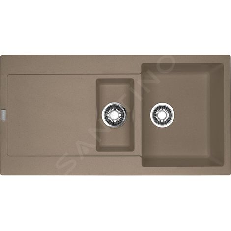 Franke Maris - Évier en fragranit MRG 651, 970x500 mm, cachemire 114.0505.615 (1/3)