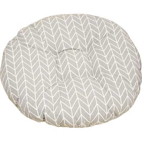 Coussin de chaise rond et confortable pour le bureau, environ 40 x 40 x 5 cm