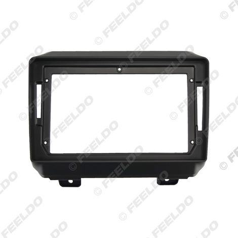 Compatible avec le panneau de navigation Android du Jeep Wrangler 2018, le cadre de mise à niveau du système audio et le système AV de 9 pouces.