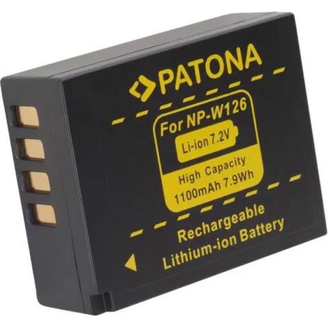 batteria patona np-w126 agli ioni di litio 1100 mAh 7.2 V (1/3)