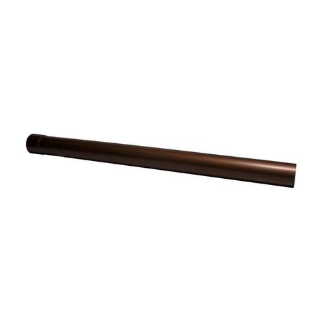 TUBO PLUVIALE COLORE MT 1- Diam. 100 - Rame rosso- DH- pezzi 1