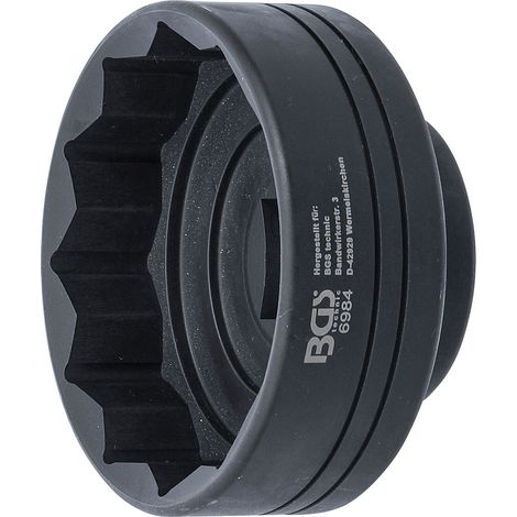 BGS Naben-Schlüssel Zwölfkant für IVECO LKW's & SAF / BPW Anhänger SW 85 mm - 6984 (1/2)