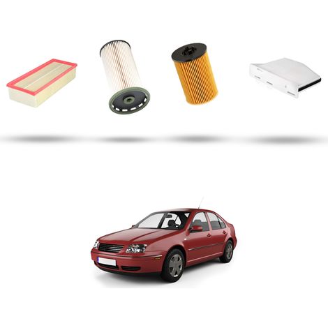 Kit tagliando 4 filtri compatibile con Vw Jetta IV (162) 2.0 TDI 81kw Dal 2014 (1/5)