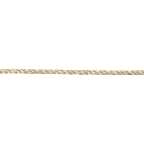 Corda in Sisal Ø 6 mm. naturale 150 mt.