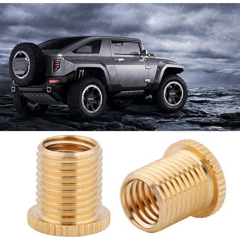 Manette de levier de vitesse universelle pour voiture, adaptateur fileté M10x1,5, pommeau de changement de rapport en alliage, vissable, pièce auto (1/5)
