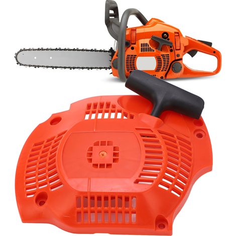 Le lanceur à recul de type traction 544071602 convient aux modèles Husqvarna 445, 445E, 450 et 450E. (1/5)