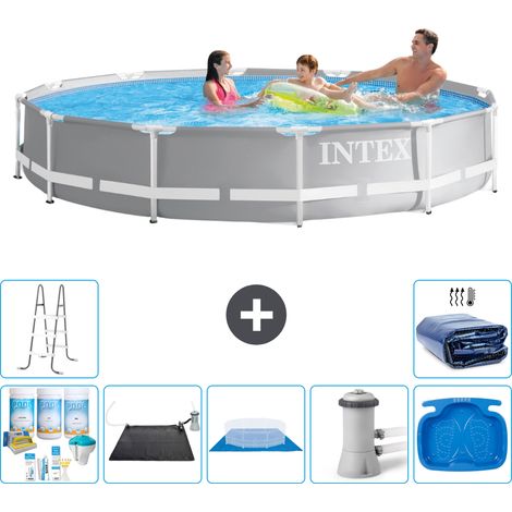 Intex Piscine Prism Frame Ronde - 366x76 cm - 8-pièces S20534 (1/5)