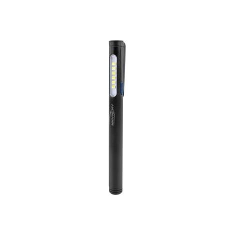 Luz de bolígrafo LED negra longitud 160 mm lumen 130