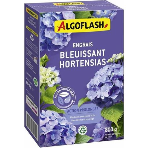 Engrais Bleuissant Hortensias - ALGOFLASH NATURASOL NATURASOL - Action prolongée 800g
