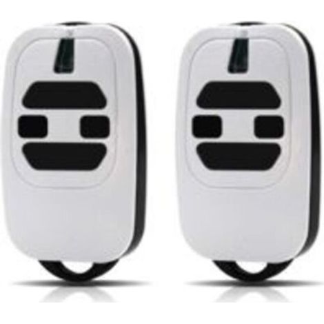 Telecomando per cancello a 433,92 MHz compatibile con DEA GTI2/4, GT2/4, Mio TR2/4, Mio TR2N/4N (confezione da 2) - Crezuo