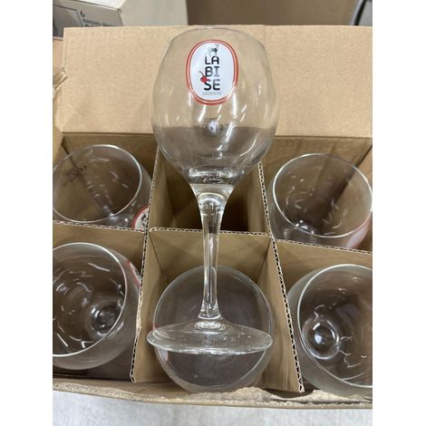 La Bise Ardente - Lot de 6 verres à bière 25 cl - Neuf
