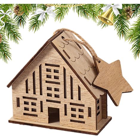 Maisons de Noël Collection, Construction, Décoration Intérieure Ornement lumineux du village de Noël Pour Décoration de Maison Bureau Noël Fêtes Fenêtre Vitrine Appartement Étagère (1/5)
