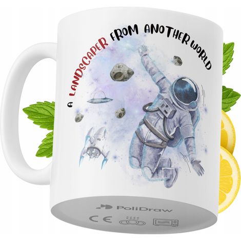 Lustige Tasse für Landschaftsgärtner – Kaffee- oder Teetasse mit witzigem Textdesign – ideal für Geburtstage, Namenstage, Feiertage und besondere Anlässe. Hochwertige Tasse für Zuhause, Büro und Arbei