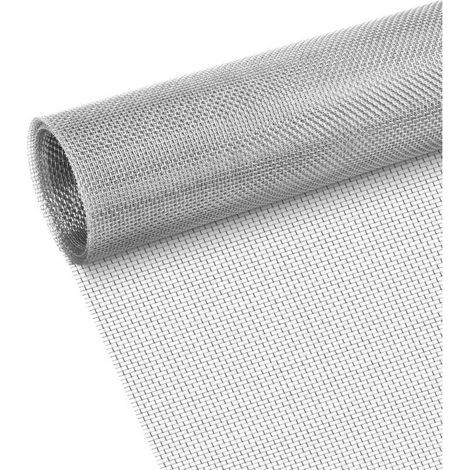 Grillage Métallique en Acier Inoxydable 304, 2 Pièces de 40 x 30 cm, Maille 20, Anti-insectes et Anti-rongeurs pour Fenêtres, Évents, Cuisines et Jardins (1/4)