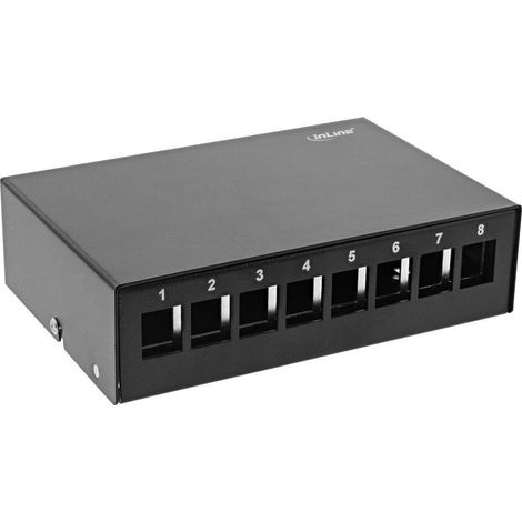 Konsolidierungsbox Inpex Inline 8 Keystone Module Metall (1/3)