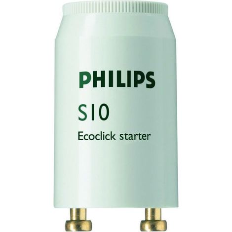 S10 Starter universale per lampade fluorescenti PHI25PZS10 compatto
