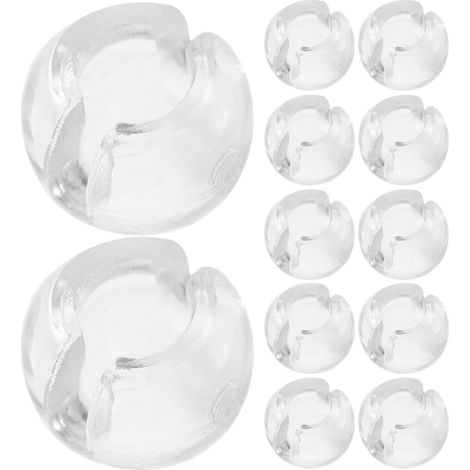 20pièces eurs Transparents pour Chaînette de Store Enrouleur Butée Stable Fixation Perles pour Stores Verticaux Romains et Accessoires pour Maison et Bureau (1/5)